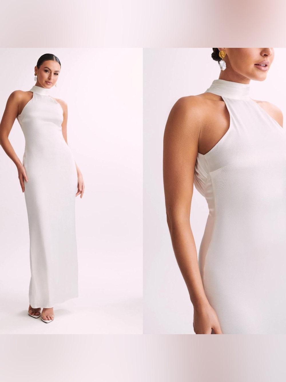 Meshki Claire Satin Gown